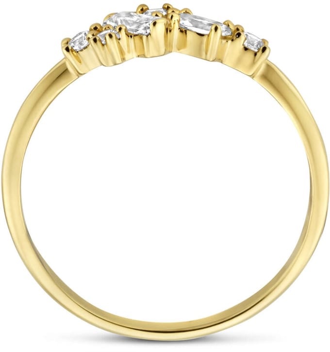 14K Geelgouden Ring met Zirkonia 4035059 – 5,5 mm