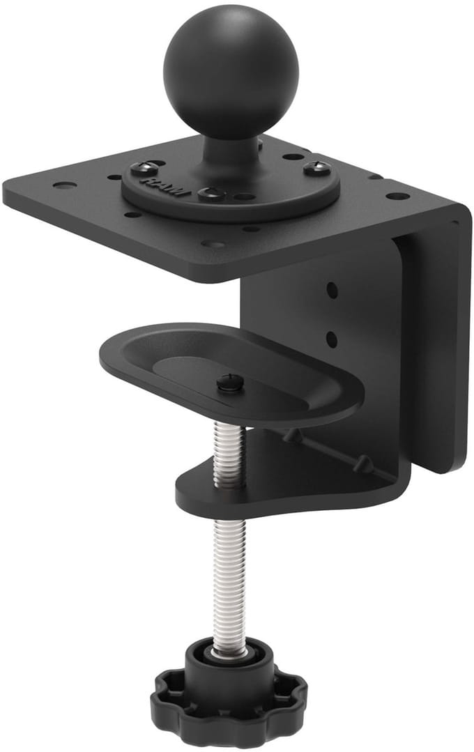 Heavy Duty C-klembasis met C- maat kogel