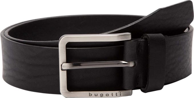 bugatti Riem Men´s Belt W90 Black Zwart