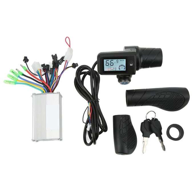 Elektrische Fiets Scooter Borstelloze Motor Controller 36V 48V 350W Borstelloze Motor Controller met 805 black