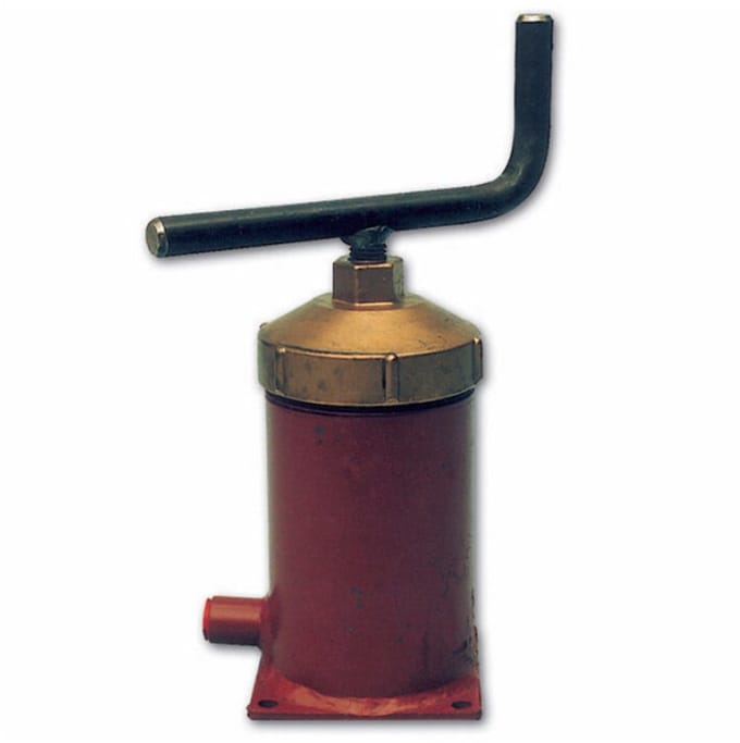 Hollex Vetpers 0,5 liter met Voetplaat breed model