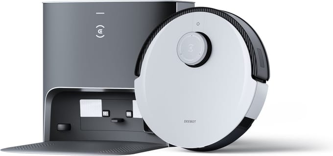 Ecovacs X1 PLUS - Robotstofzuiger - Automatisch Leegstation