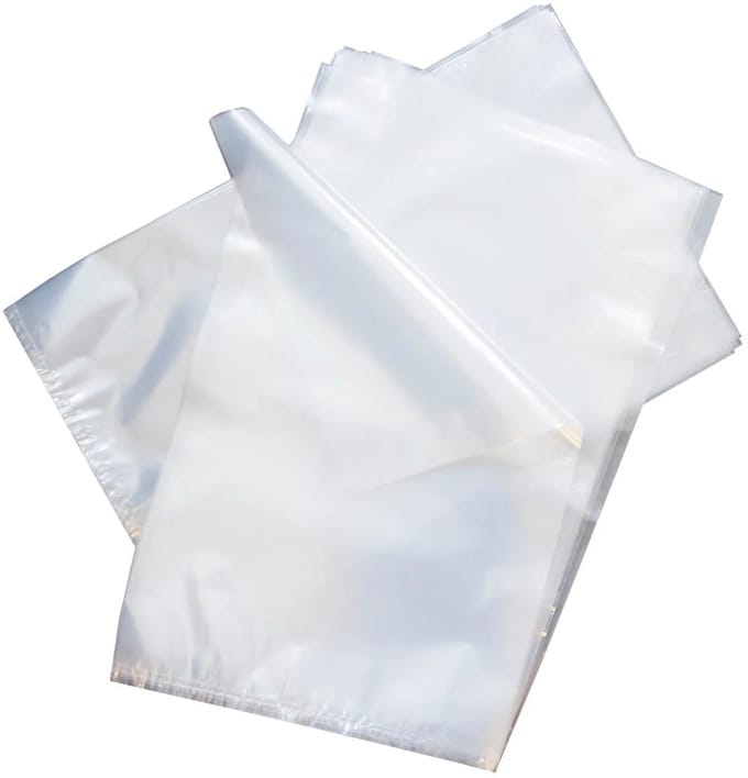 500x plastic zakken LDPE 40x60cm 25my