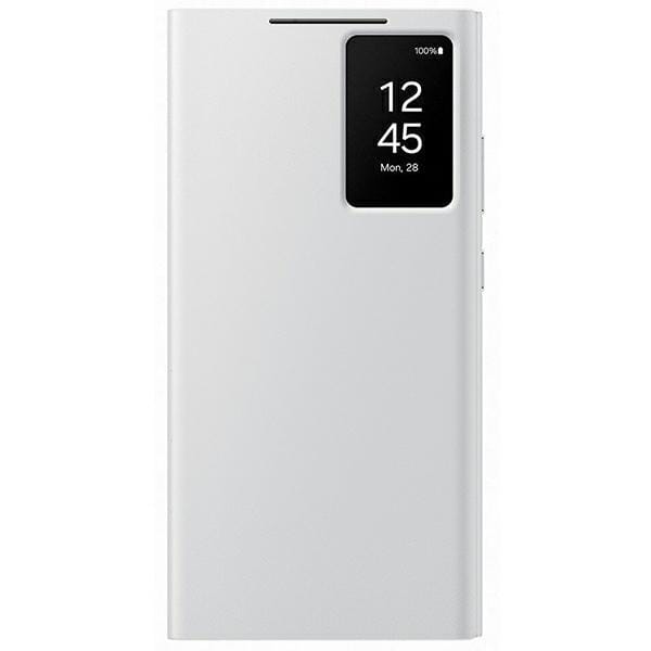 Samsung Smart View Wallet Case - Geschikt voor Samsung Galaxy S24 Ultra - White