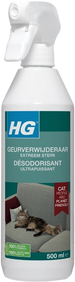 HG geurverwijderaar extreem sterk voor katten 500ml