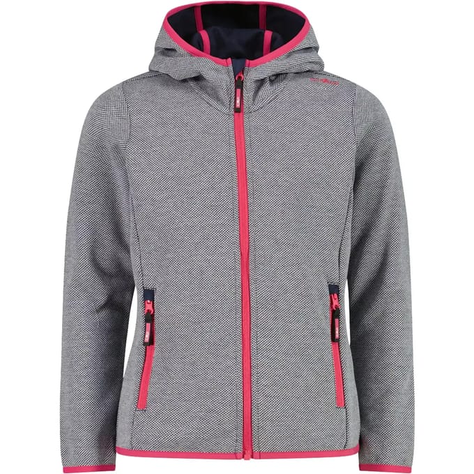 Fleece met capuchon voor meisjes CMP Knit-Tech