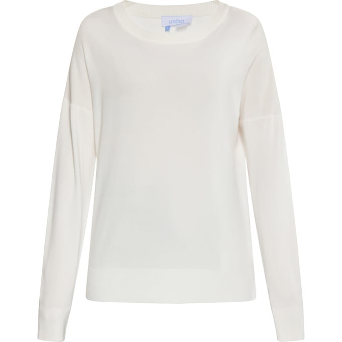 usha Jumper Dames wit