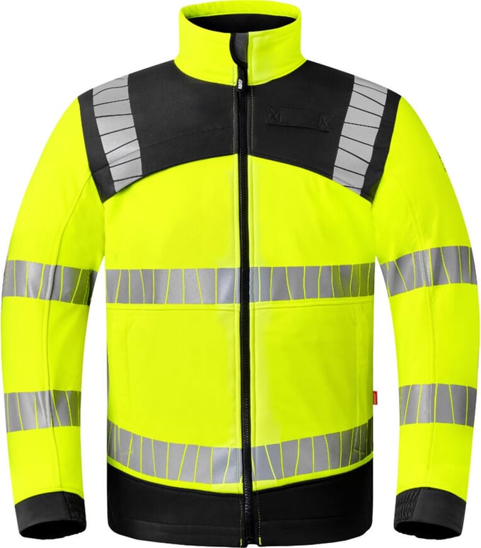 HAVEP Softshell High Vis 50413 - Fluo Geel/Charcoal - M