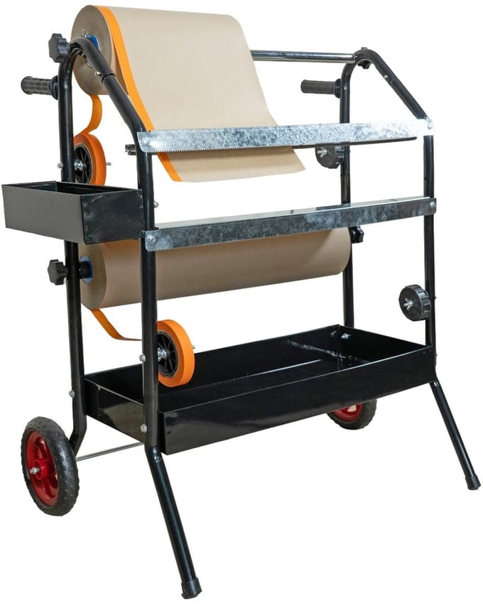 CROP Maskeerapparaat SMALL voor 2 rollen afplakpapier & -tape