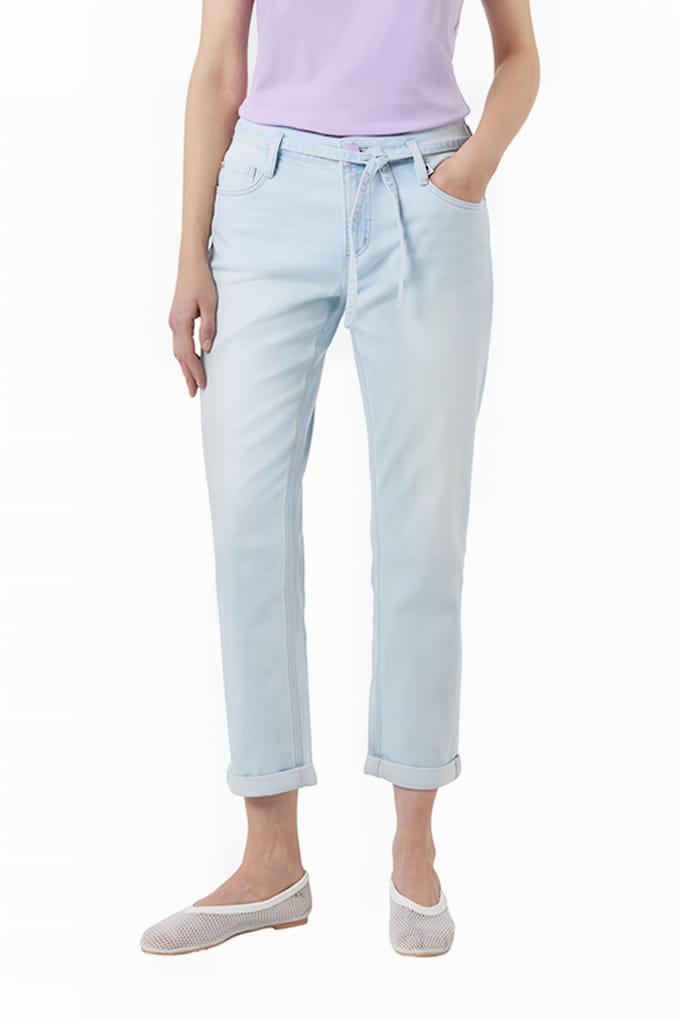 Comma  Jeans Blue-denim Größe: 42 | Slim Jeans Outlet | Damen | Blau