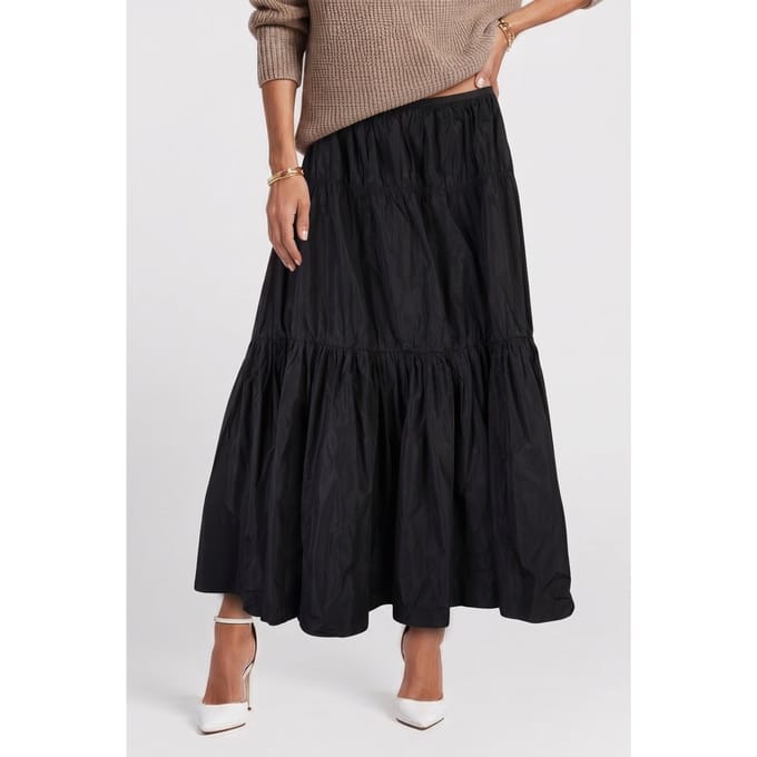 ARKET Jonis Taffeta Black Taglia: 38 | Maxi gonne Outlet | Donna | Nero