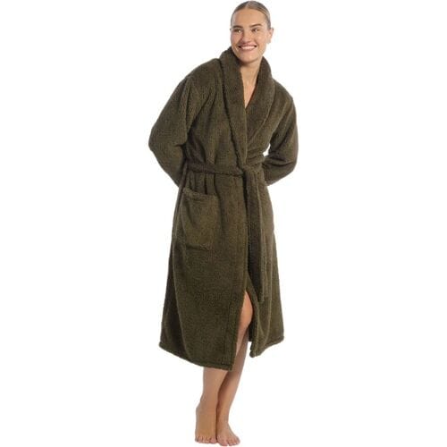 Ten Cate Basics badjas forest mist voor Dames | Maat S