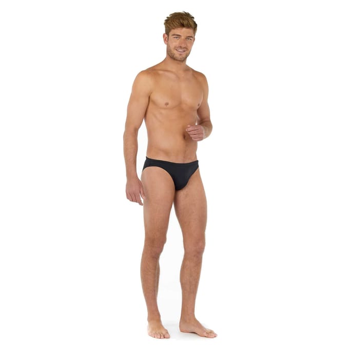 HOM - Sea Life Swim Micro briefs (micro zwemslip) - Black - mannen - M