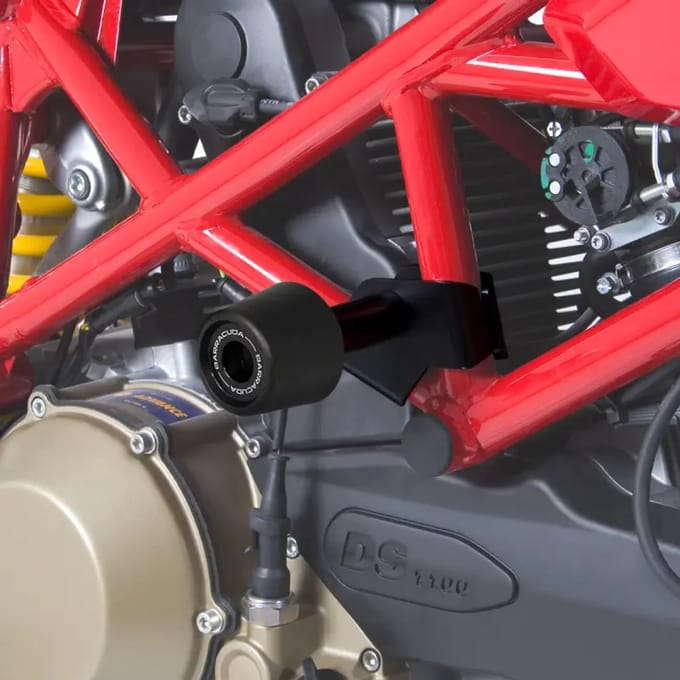 Kit van twee beschermende pads Barracuda Ducati HyperMotard 796/1100