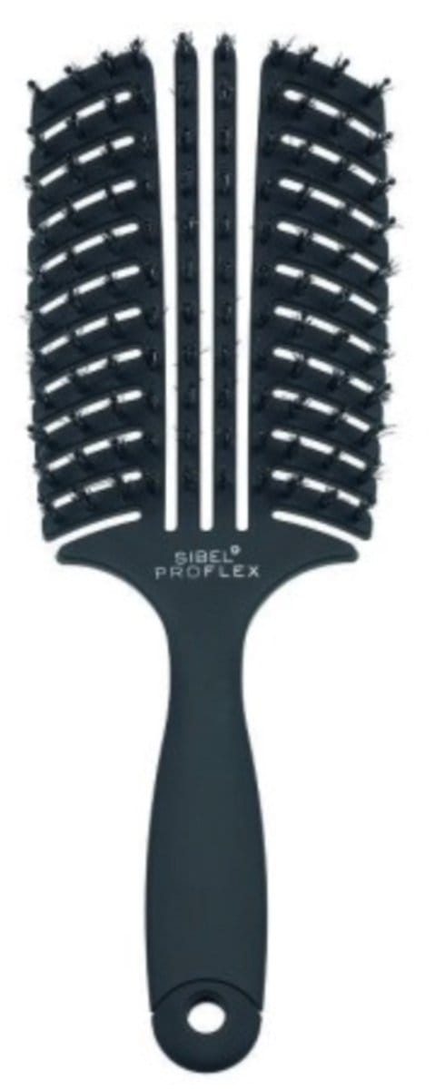 Sibel Proflex Haarborstel Black -Large