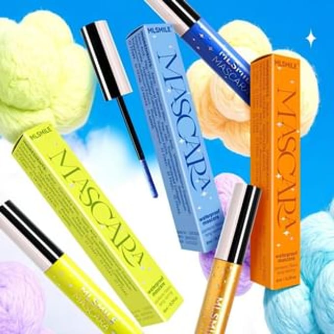 MLSMILE - Waterproof Glitter Mascara - 1-3 #01 - 6ml