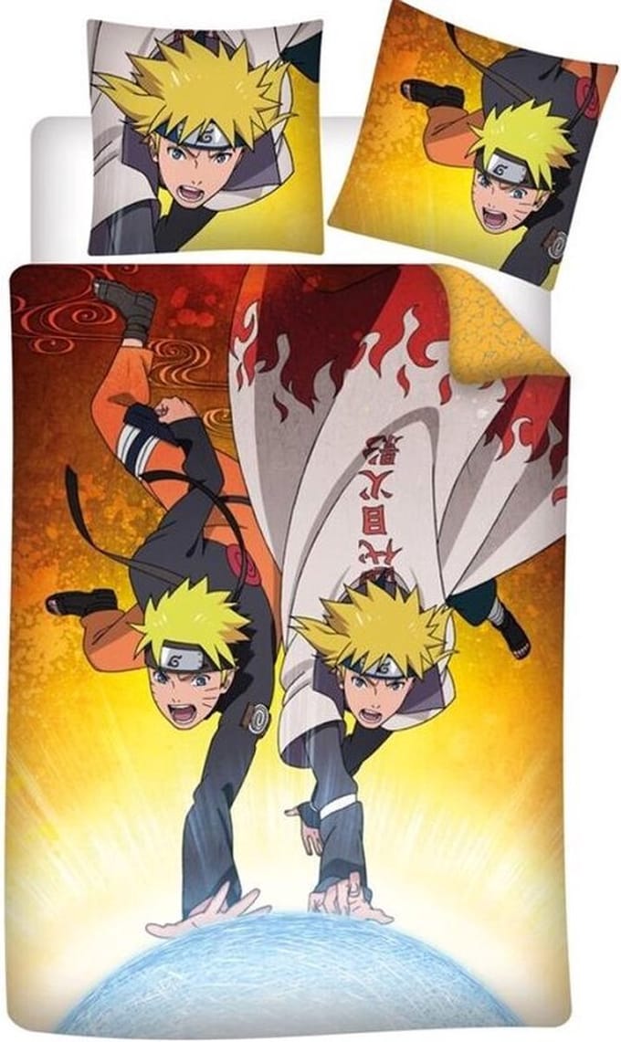Naruto Dekbedovertrek 140 x 200 cm Polyester