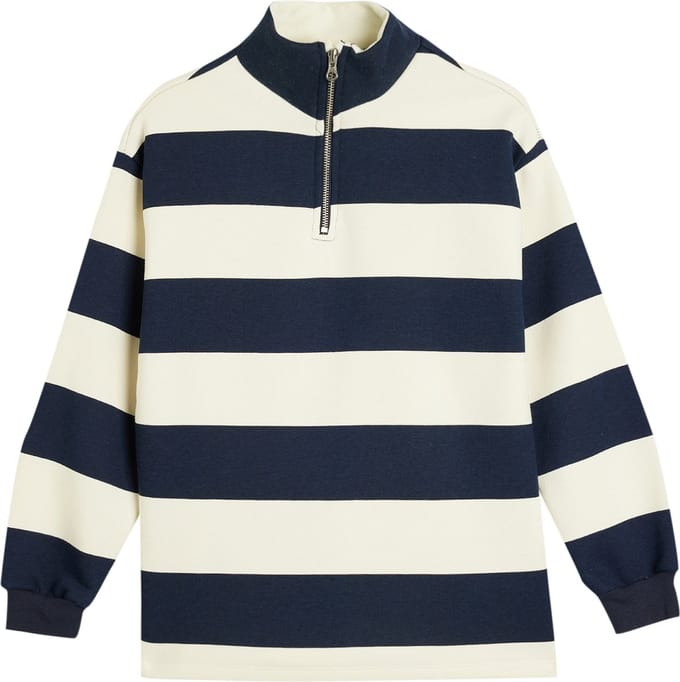Rechte kraag Met drukwerk Sweatshirt