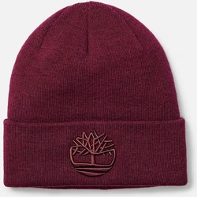 Muts Timberland TB0A65HP EMNROIDERY BEANIE-6481 BURGUNDY