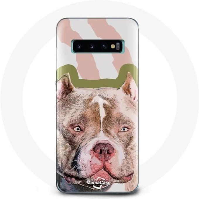 Hoesje voor Samsung Galaxy S10 Pitbull