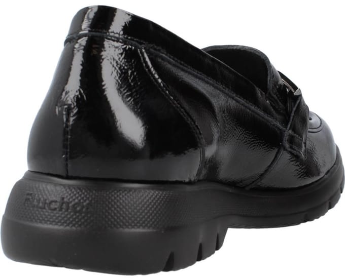 Fluchos -Dames - zwart - ballerina's & mocassins - maat 37