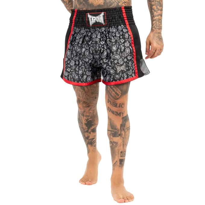 Tapout Camino Thaibox-Hose Black/Red/White-3XL
