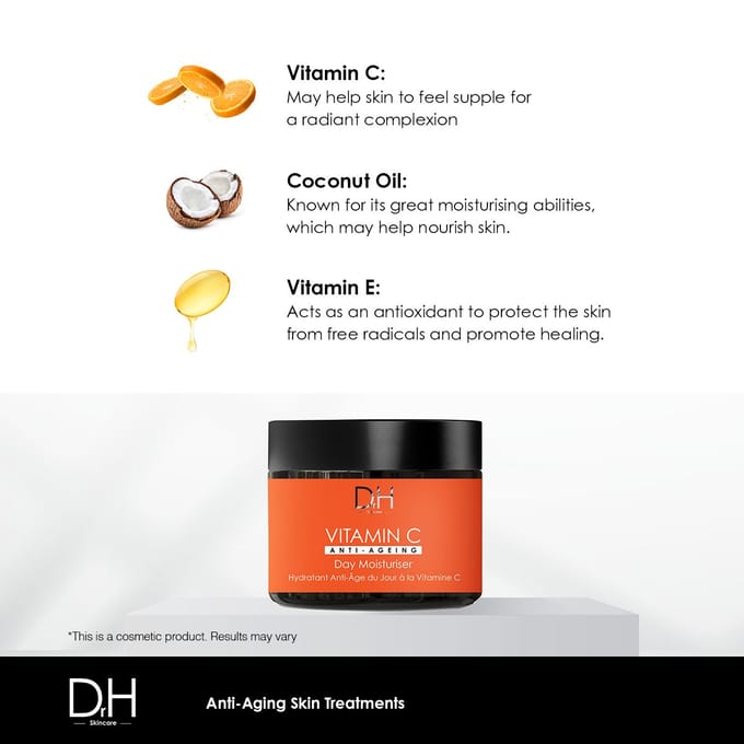 Dr H Vitamine C anti-aging dagcrème 60 ml
