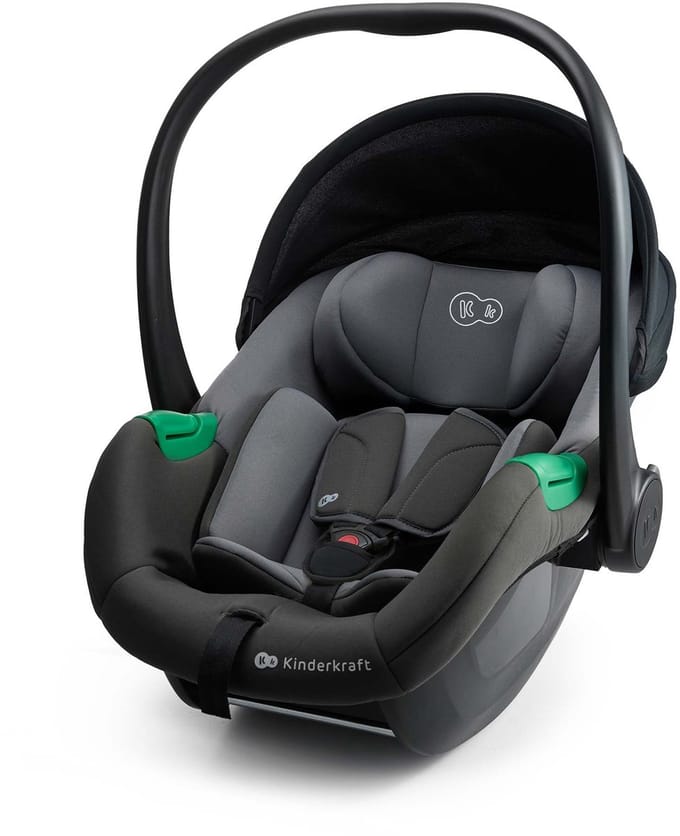 Kinderkraft MINK PRO 2 i-Size Autostoel – i-Size – Groep 0+ – Grijs