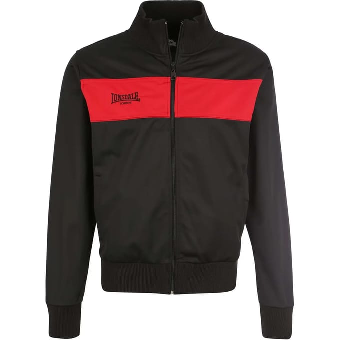 Lonsdale trainingsjack Alnwick-shirtjack, slanke pasvorm