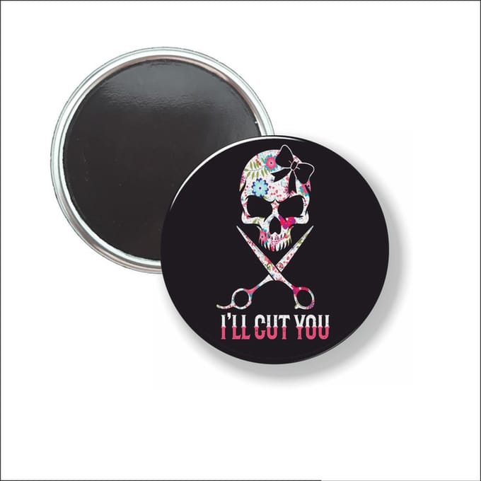 Button Met Magneet 58 MM - Ill Cut You - NIET VOOR KLEDING