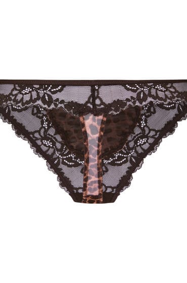 Hunkemöller Hoog Uitgesneden String Gabrielle Zwart
