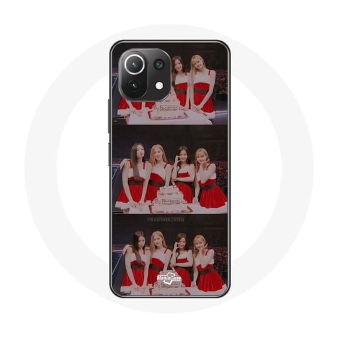 Coque pour Xiaomi Mi 11 Lite BLACKPINK Cadeau de Noël Chanson Last Christmas
