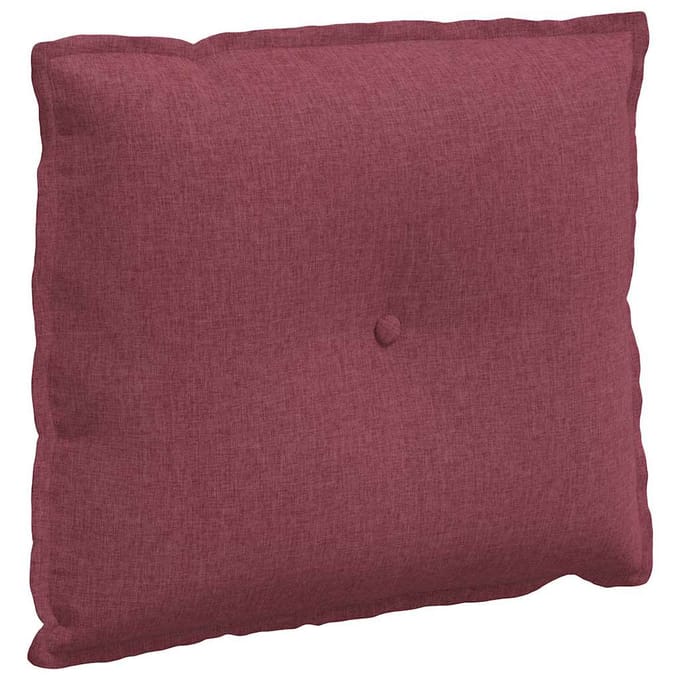 vidaXL - Rugkussen - Wijnrood - 200 - x - 19 - x - 50 - cm - Stof