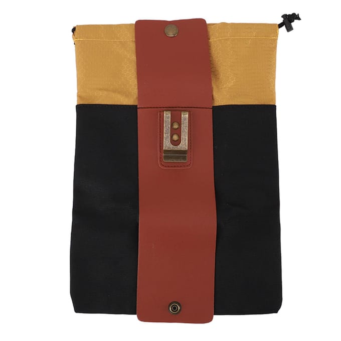 Boomgaard Plukzak Canvas Leer Taille Hangend Fruit Oogstzak Draagbaar Slijtvast zwart