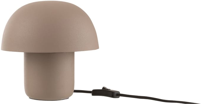 J-Line tafellamp - ijzer - taupe - small