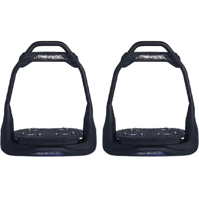 Paardenstijgbeugels Freejump Air’s Full Black (plancher 0° œil 0°)