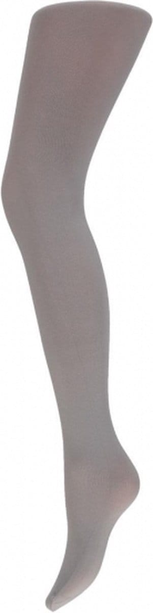 Carnaval verkleed dames panty van 60 denier - grijs - microfiber S/M