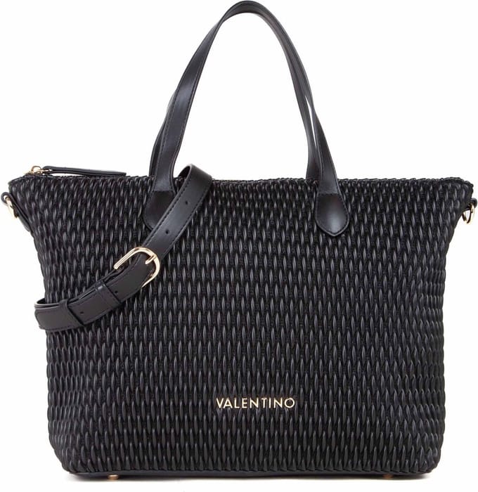 VALENTINO Handtas Schoudertas Frequency Re Shopping Bag Nero Zwart