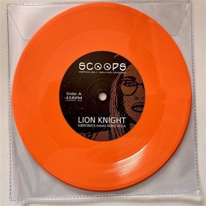 Vibronics Meets Koko Vega - Lion Knight (7" Single) (Coloured Vinyl)