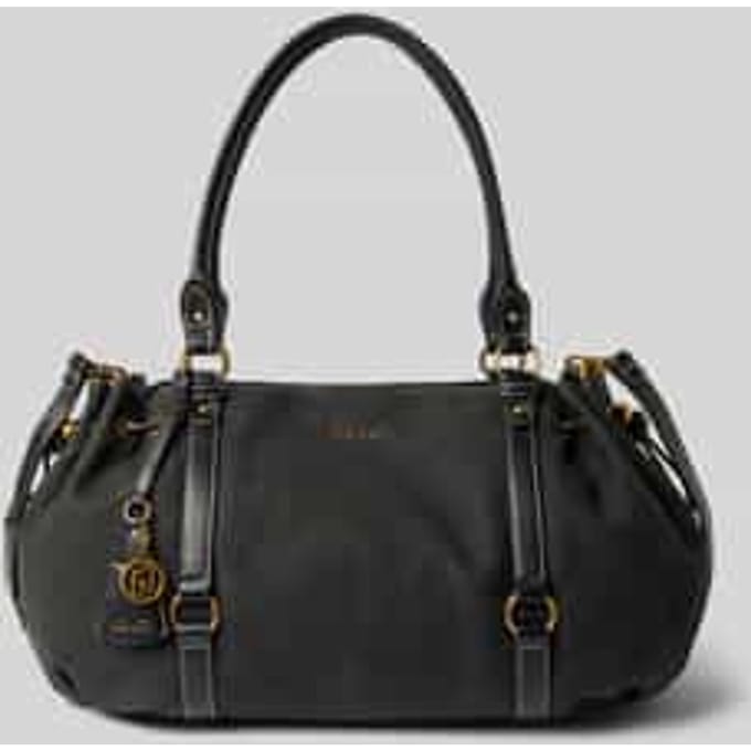 Tote tas met logodetail model 'GINESA'
