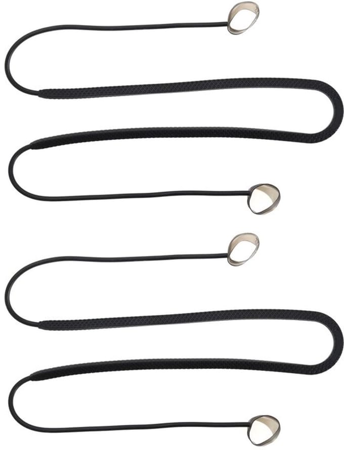 Allecto - Bluetooth Oortelefoon Strap - Anti-verlies Touw - Zwart