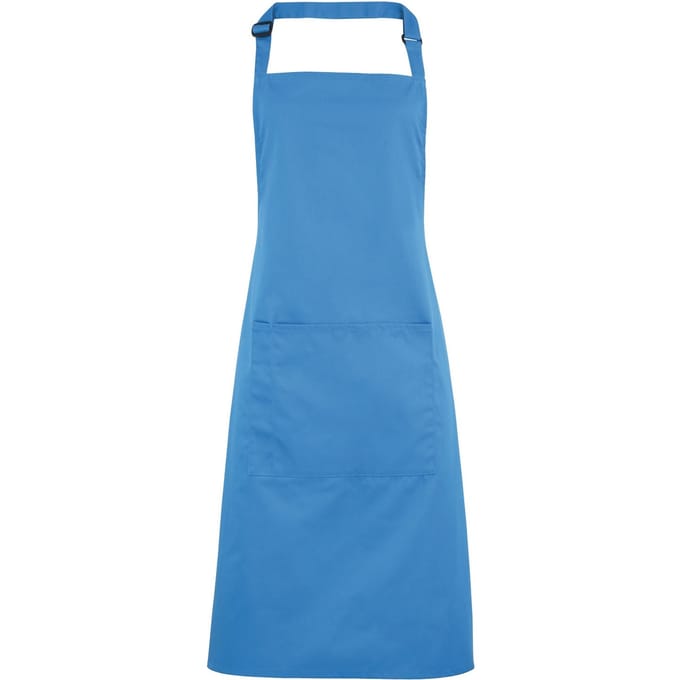 Premier Dames/Dames Kleuren Bipschort Met Zak / Werkkleding (Saffier)