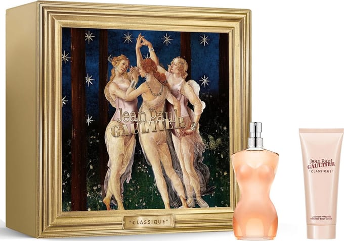 Jean Paul Gaultier Classique Cadeau Set - Eau De Toilette 100ml And Body Lotion 75ml