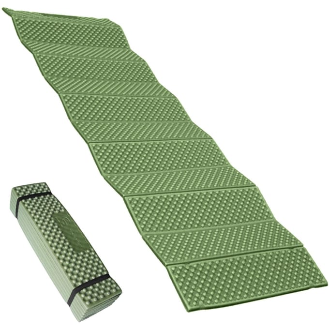 Matelas de Camping pliant léger résistant à l'humidité de coussin de couchage de Camping en mousse portatif pour vert d’armée