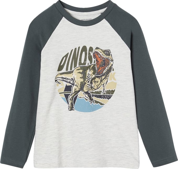 Vertbaudet grafisch jongens-T-shirt met raglanmouwen