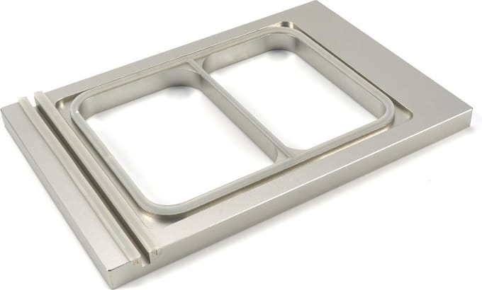 Menu Tray 227 x 178 mm Small - 2 Compartments - -
