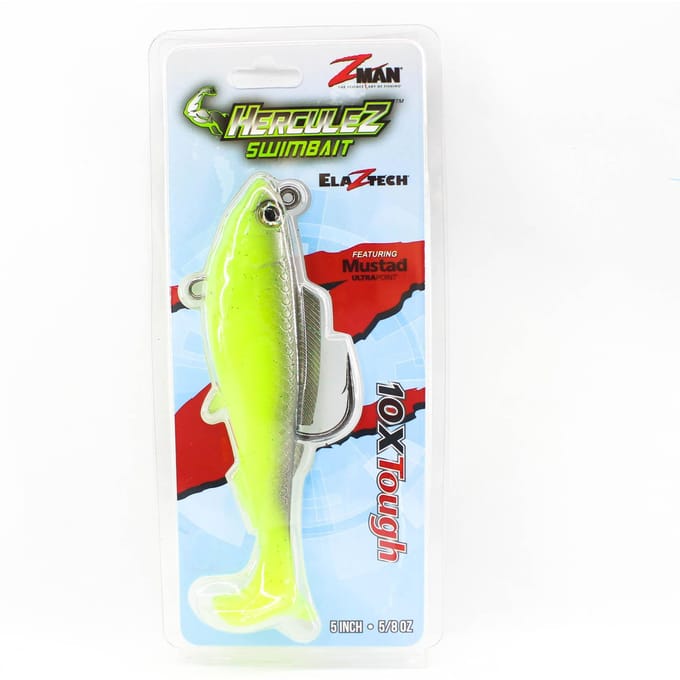 Zman Soft Lure Herculez Swimbait 5 Inch Sexy Mullet (8293)