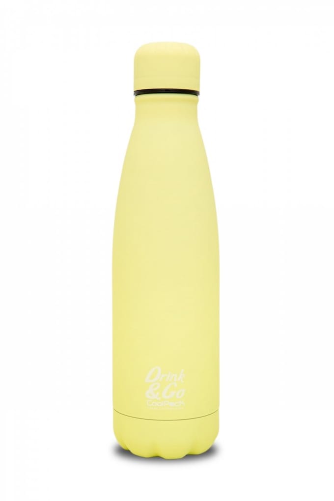 CoolPack Drink&Go Thermosfles Pastel Poedergeel 500ml