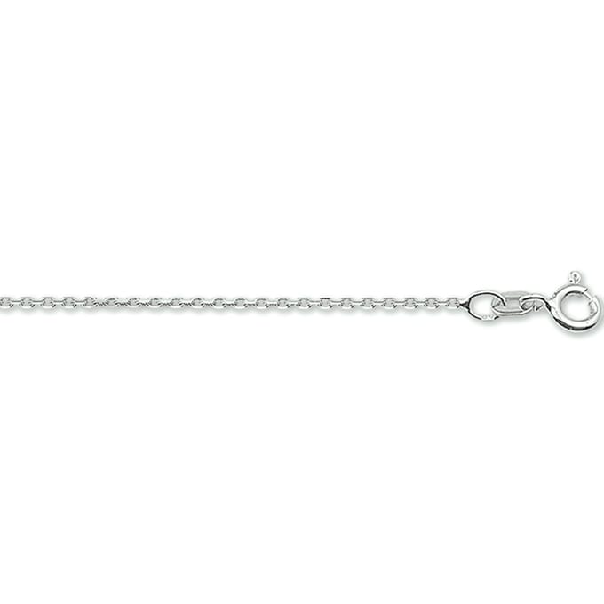 Witgouden Collier anker gediamanteerd 1 4105559