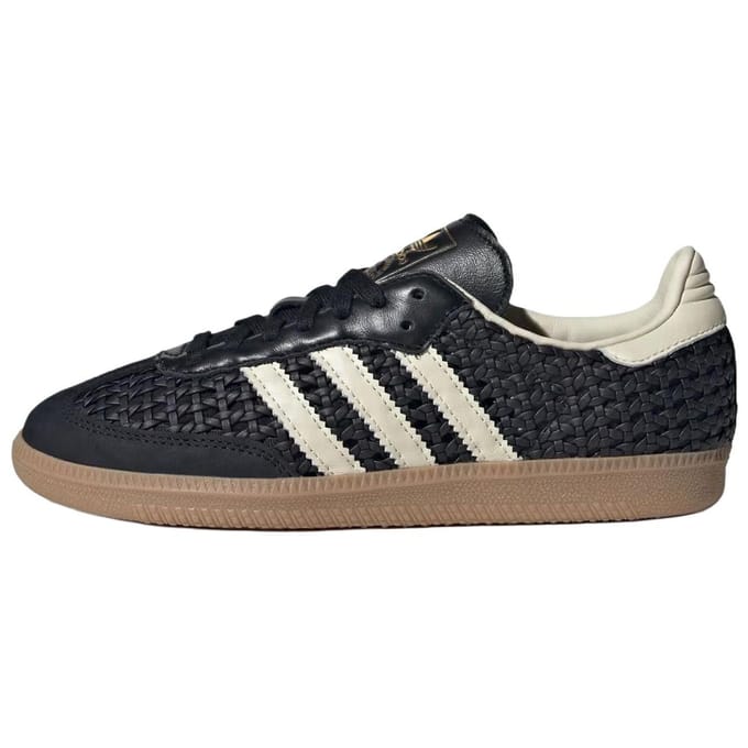 adidas Samba OG Core Black Cream White Gold Metallic Dames Sneakers HQ9282 43⅓ black